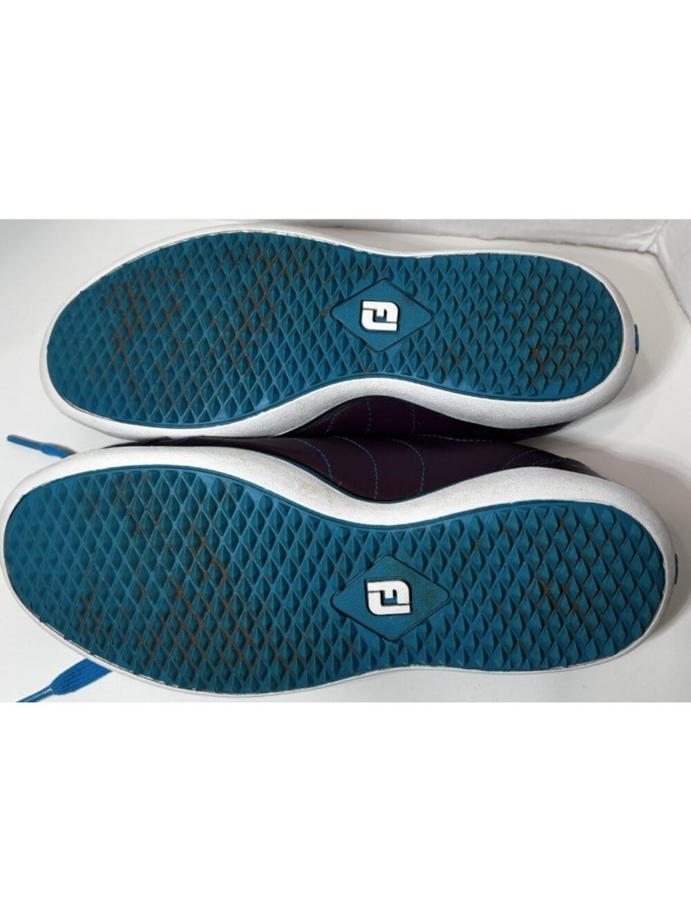 FootJoy LoPro Spikeless Womens Golf Shoes Purple and Teal size 8.5 - Picture 5 of 7